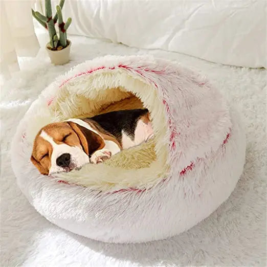 Cama Nido Suave para Gatos y Perros Pequeños 🐾💤